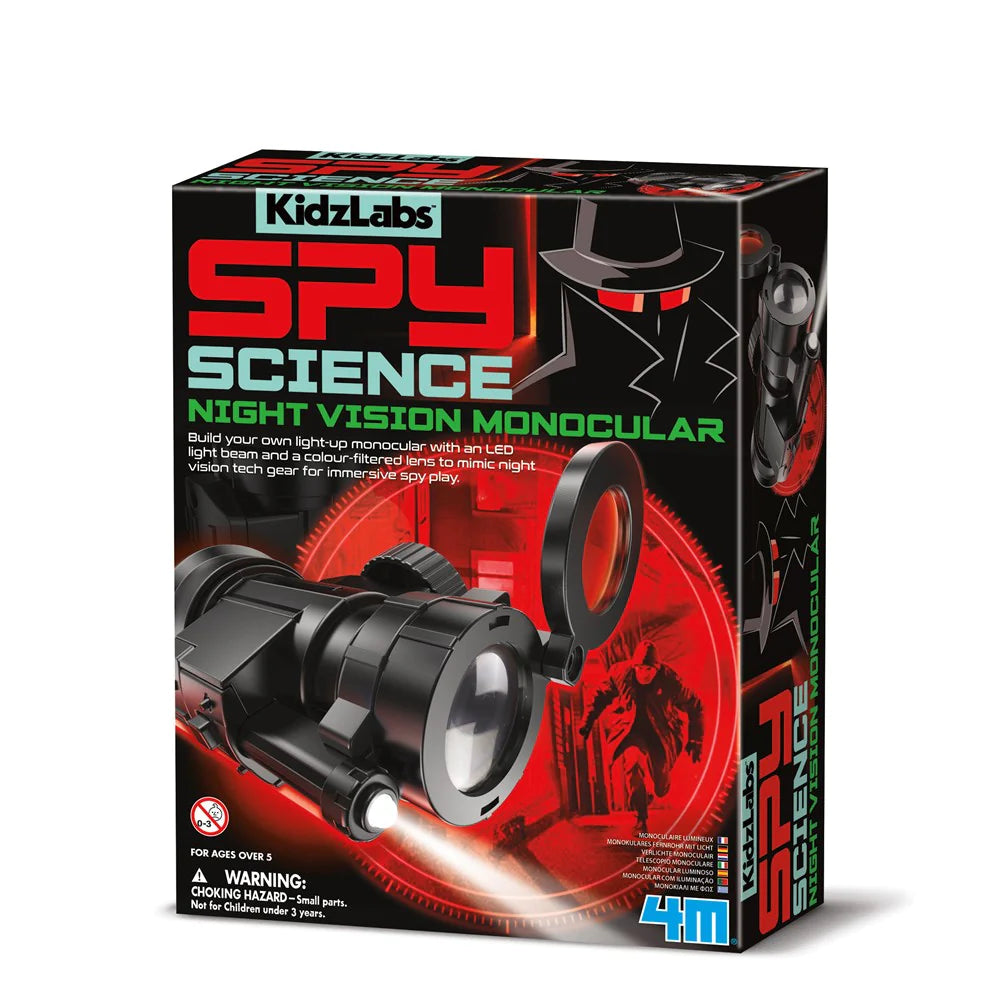 4M - KIDZLABS SPY SCIENCE NIGHT VISION MONOCULAR - Toyworld Frankston