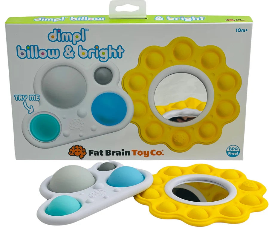 FAT BRAIN TOY CO - DIMPL BILLOW AND BRIGHT - Toyworld Frankston