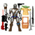 MIX MASHERS DELUXE FIGURE - MANDO AND GROGU