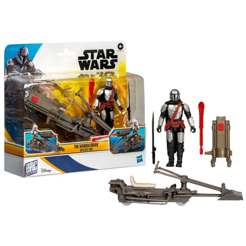 STAR WARS - 4 INCH SPEEDER BIKE - THE MANDALORIAN - Toyworld Frankston