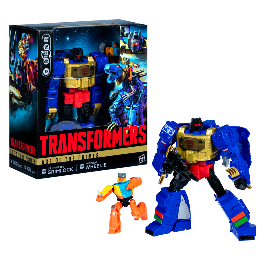 TRANSFORMERS GENERATIONS AGE OF THE PRIMES - LEADER CLASS G2 GRIMLOCK