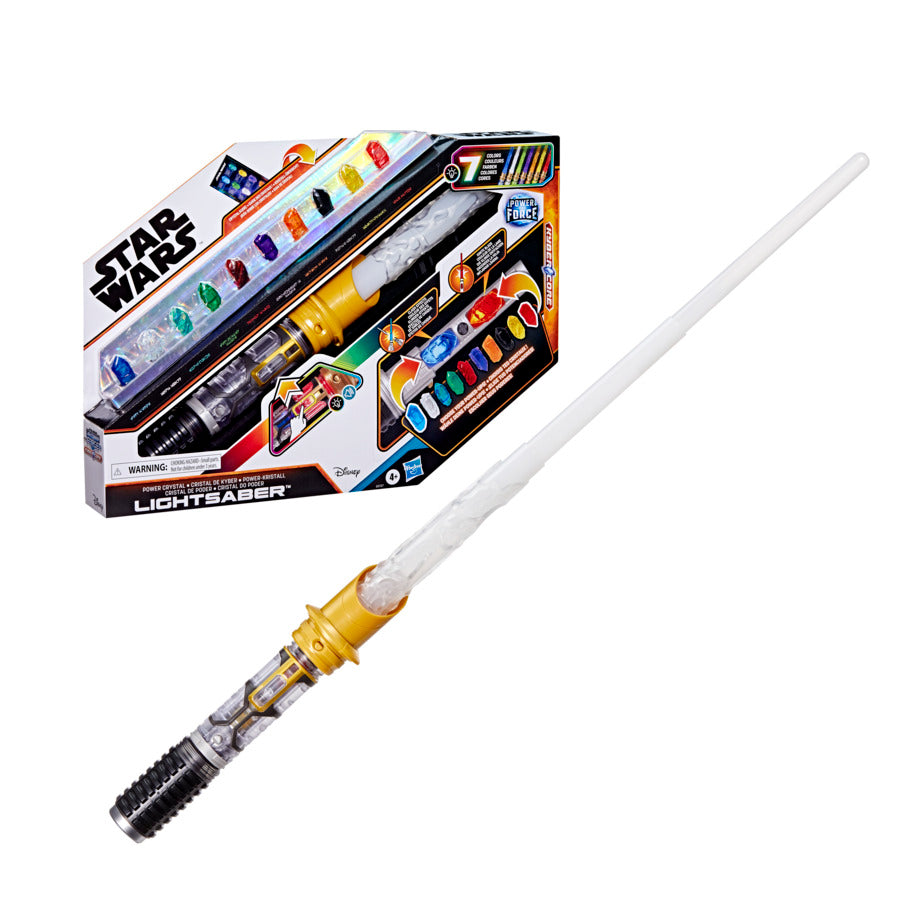 STAR WARS - POWER CRYSTAL LIGHTSABER - Toyworld Frankston