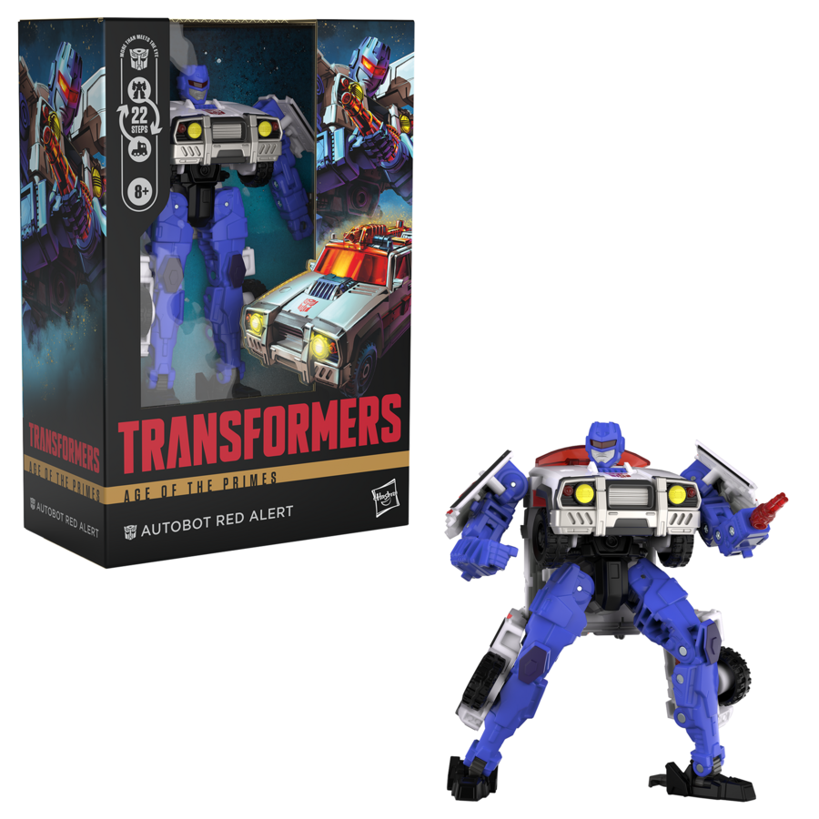 TRANSFORMERS GENERATIONS AGE OF THE PRIMES - VOYAGER CLASS AUTOBOT RED ALERT - Toyworld Frankston
