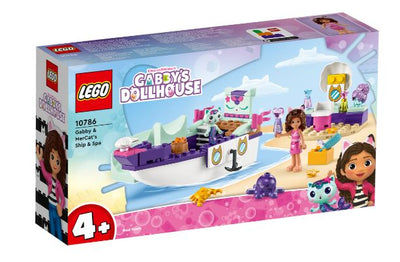 LEGO GABBY'S DOLLHOUSE 10786 GABBY AND MERCAT'S SHIP AND SPA - Toyworld Frankston