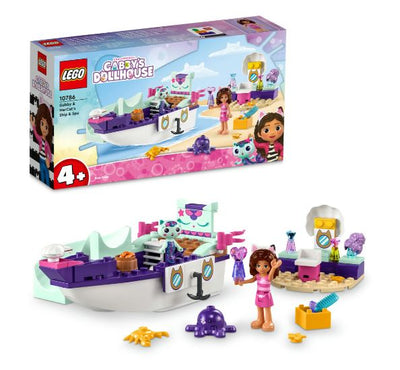 LEGO GABBY'S DOLLHOUSE 10786 GABBY AND MERCAT'S SHIP AND SPA - Toyworld Frankston