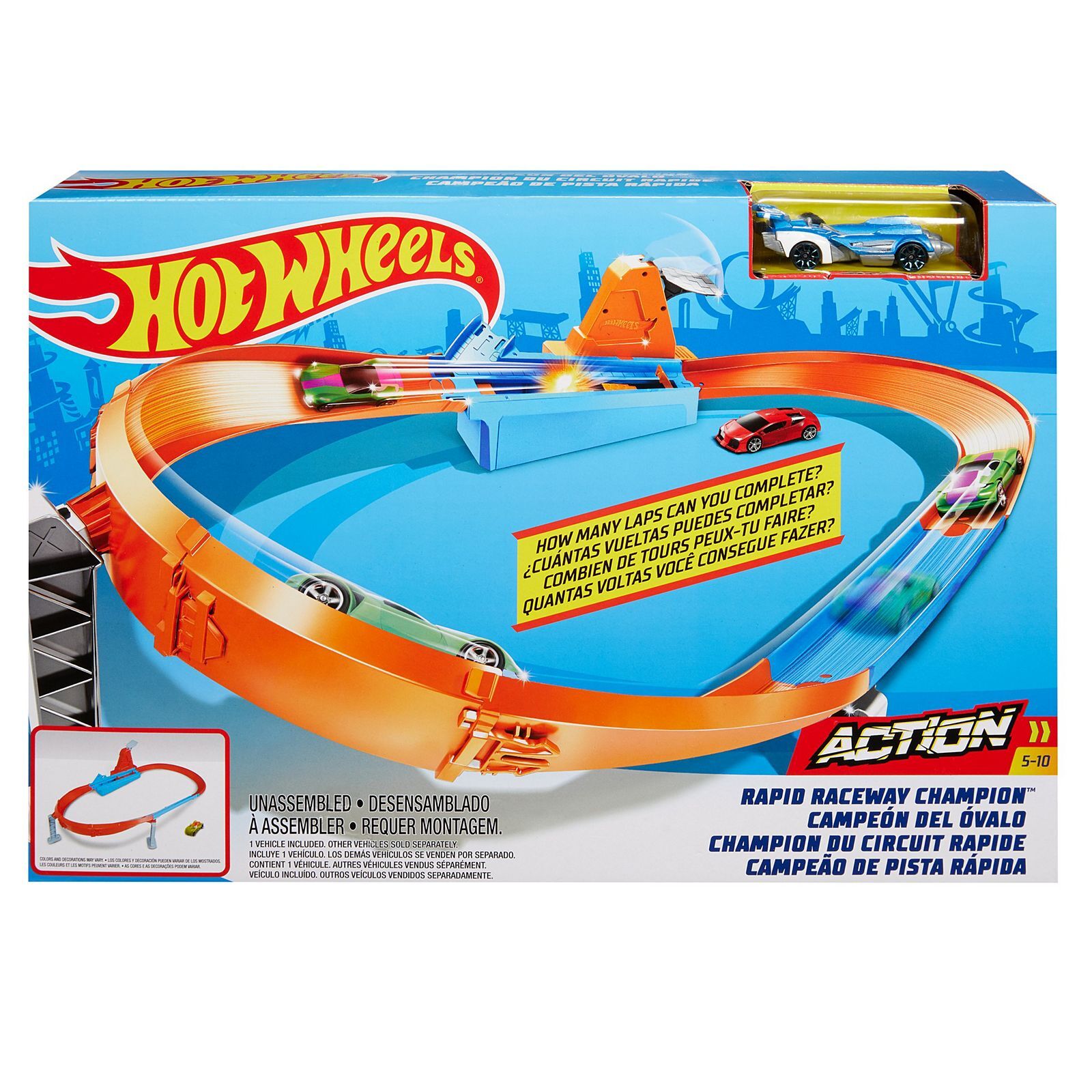 HOT WHEELS RAPID RACEWAY CHAMPION - Toyworld Frankston