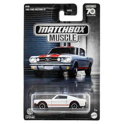MATCHBOX MUSCLE 1965 FORD MUSTANG GT - Toyworld Frankston