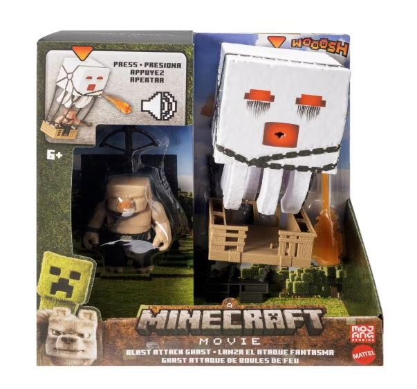 MINECRAFT MOVIE - BLAST ATTACK GHAST - Toyworld Frankston