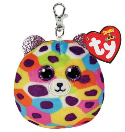 TY BEANIE SQUISHY - GISELLE - SPOTTED LEOPARD - Toyworld Frankston
