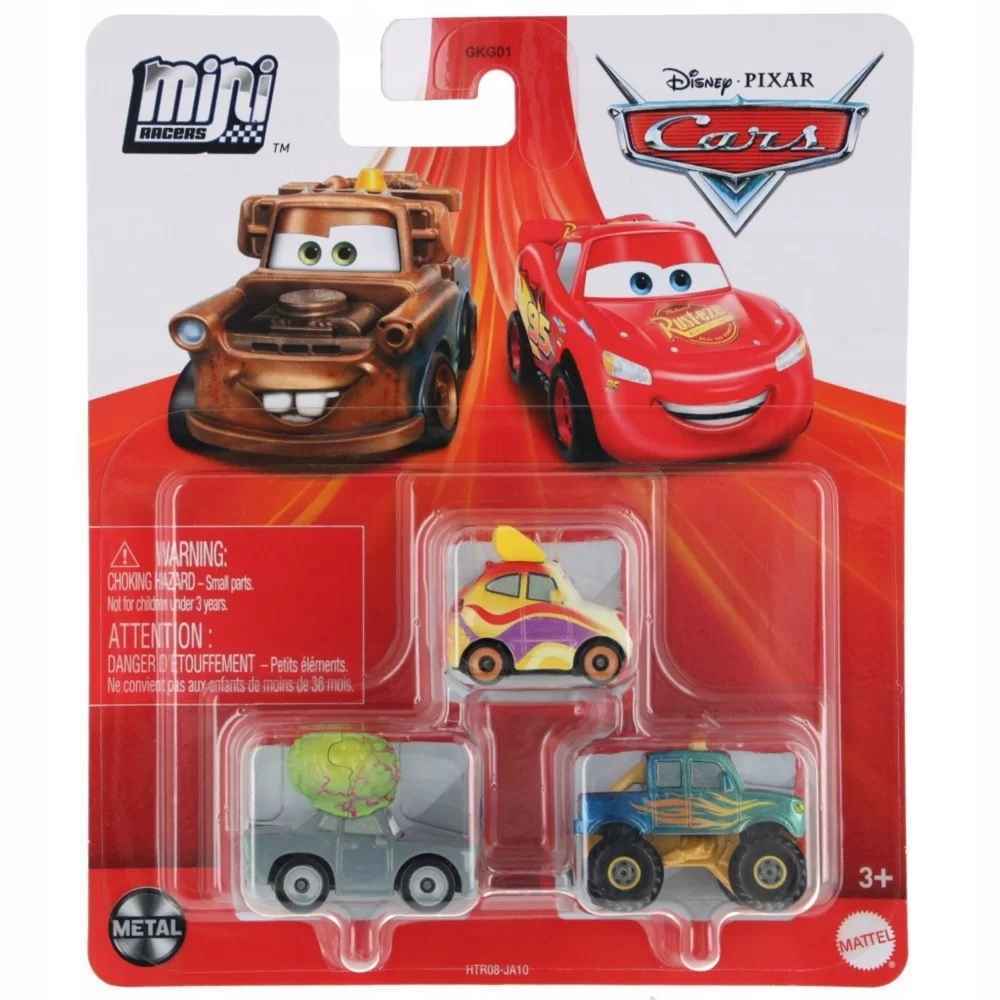 Disney / Pixar Cars On The Road Die Cast Metal Mini  3-Pack