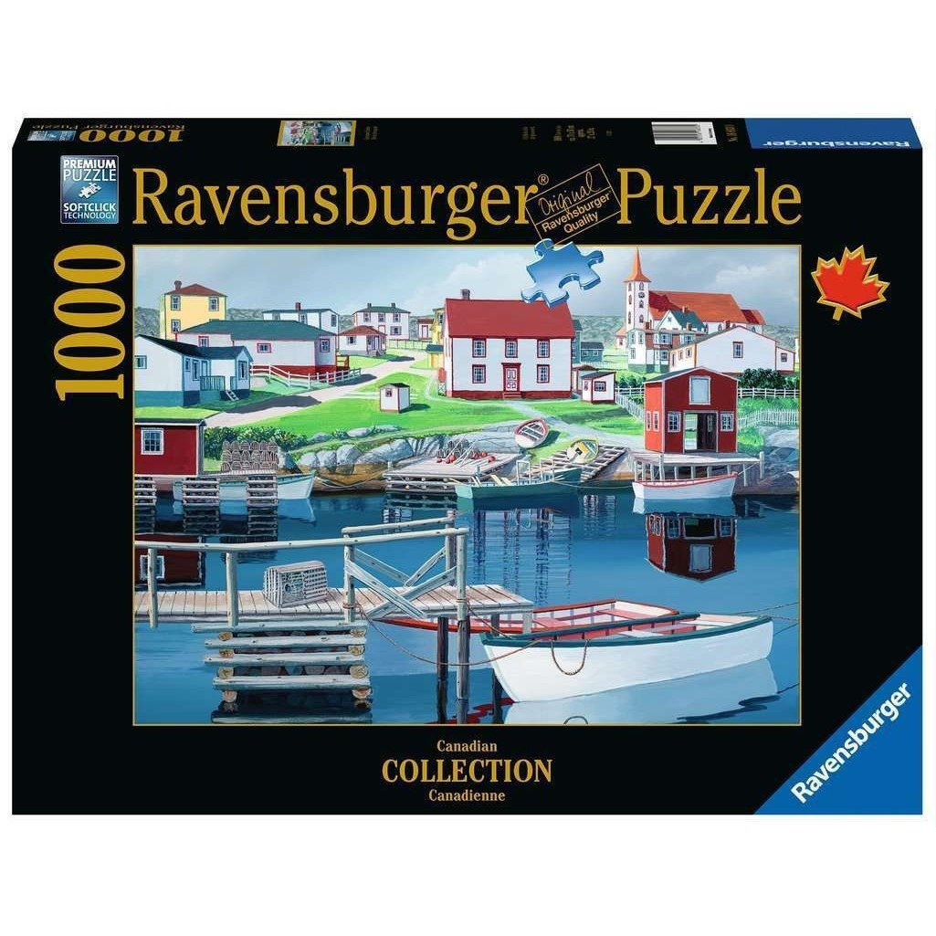 RAVENSBURGER CANADIAN COLLECTION - GREENSPOND HARBOUR 1000 PIECE PUZZLE