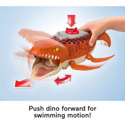 IMAGINEXT - JURASSIC WORLD REBIRTH - AQUACHOMP CHASE MOSASAURUS