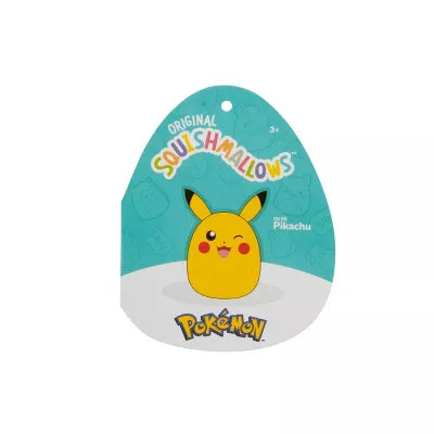 SQUISHMALLOWS -  POKEMON WAVE 3 20 INCH PLUSH - WINKING PIKACHU - Toyworld Frankston
