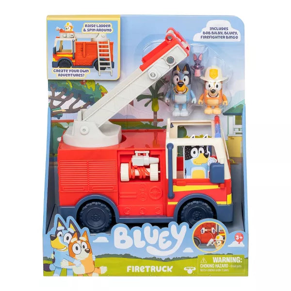 BLUEY- BLUEY FIRETRUCK - Toyworld Frankston