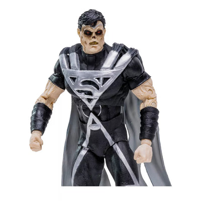 DC 7IN FIGURES BLACKEST NIGHT BLACK LANTERN SUPERMAN - Toyworld Frankston