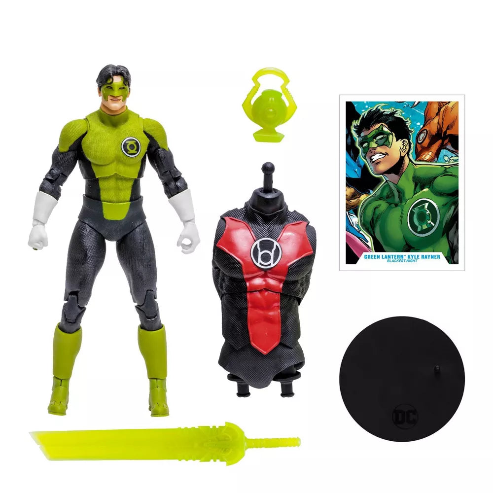 DC 7IN FIGURES BLACKEST NIGHT GREEN LANTERN KYLE RAYNER