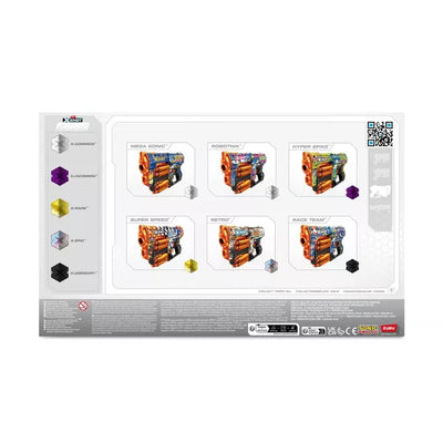 ZURU XSHOT SKINS DREAD SONIC THE HEDGE HYPER SPIKE BLASTER - Toyworld Frankston