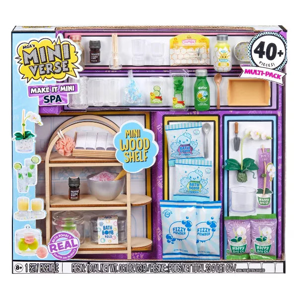 MGA'S MINIVERSE MAKE IT MINI SPA MULTI PACK - Toyworld Frankston