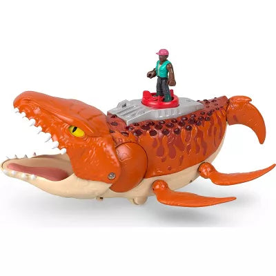 IMAGINEXT - JURASSIC WORLD REBIRTH - AQUACHOMP CHASE MOSASAURUS