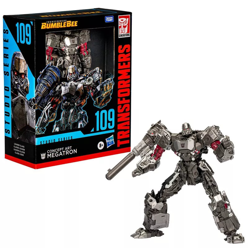 TRANSFORMER BUMBLEBEE  -  MEGATRON CONCEPT ART ACTION FIGURE - Toyworld Frankston