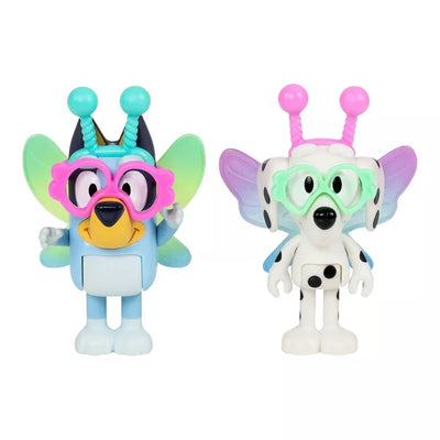 BLUEY 2IN FIGURE 2 PACK - ALIENS - Toyworld Frankston