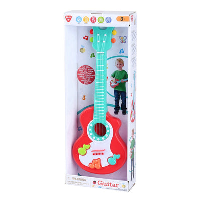 PLAYGO - MINI GUITAR - RED AND BLUE 3+