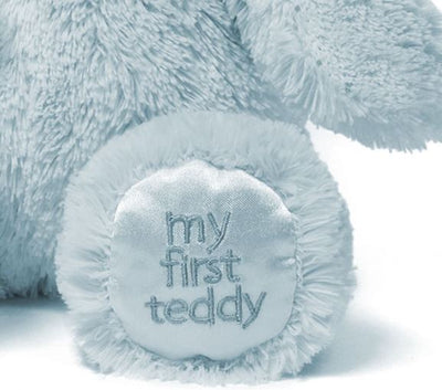 BABY GUND MY FIRST TEDDY BLUE SMALL