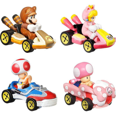 HOT WHEELS MARIO KART 4 PACK