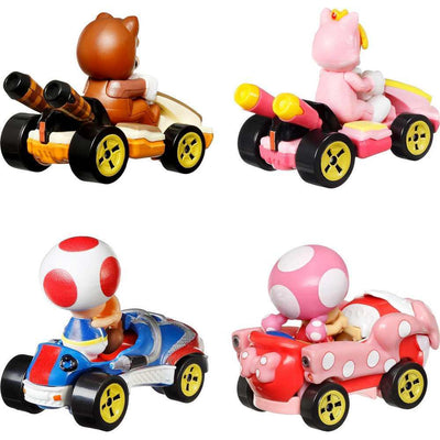 HOT WHEELS MARIO KART 4 PACK