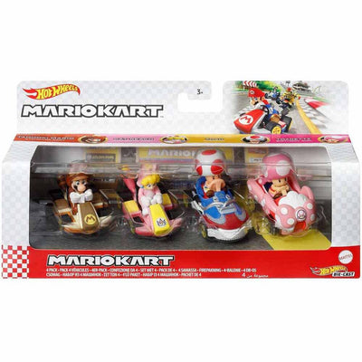 HOT WHEELS MARIO KART 4 PACK