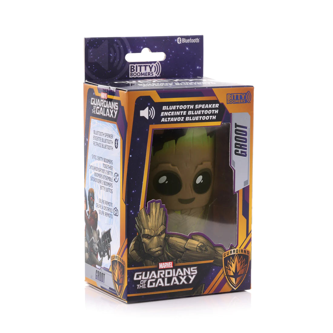BITTY BOOMERS MARVEL GROOT BLUETOOTH SPEAKER - Toyworld Frankston