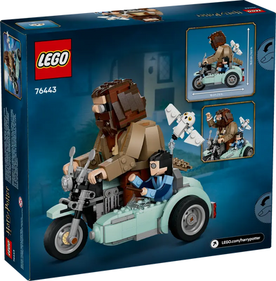 LEGO 76443 HARRY POTTER HAGRID AND HARRY MOTORCYCLE RIDE