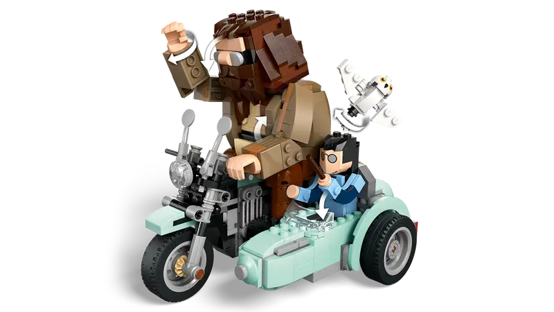 LEGO 76443 HARRY POTTER HAGRID AND HARRY MOTORCYCLE RIDE