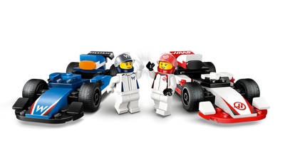 LEGO CITY 60464 F1 WILLIAMS RACING AND HAASF1 RACE CAR