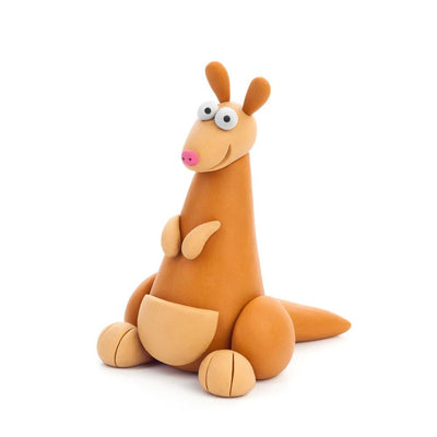 HEY CLAY AUSTRALIAN ANIMALS MEDIUM SET 6 CANS