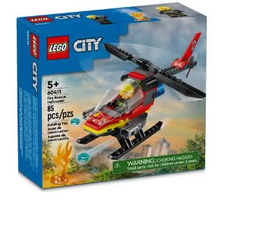 LEGO 60411 FIRE RESCUE HELICOPTER