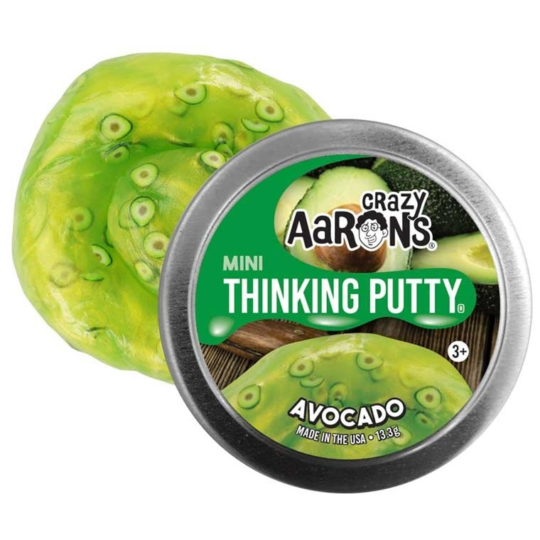 CRAZY AARON'S THINKING PUTTY MINI 2 INCH - AVOCADO