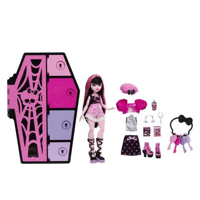 MONSTER HIGH - SKULLTIMATE SECRETS - DRACULAURA FASHION FIGURE SERIES 1 - Toyworld Frankston