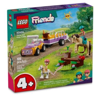 LEGO 42634 HORSE AND PONY TRAILER - Toyworld Frankston