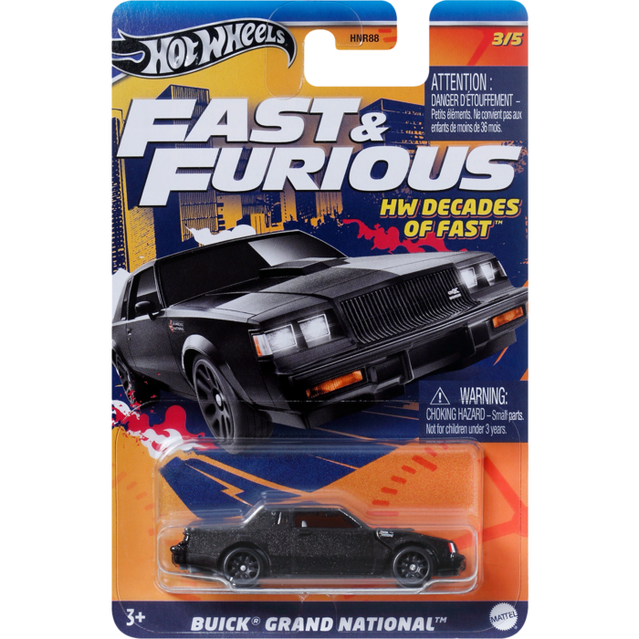 HOT WHEELS DECADES OF FAST - BUICK GRAND NATIONAL