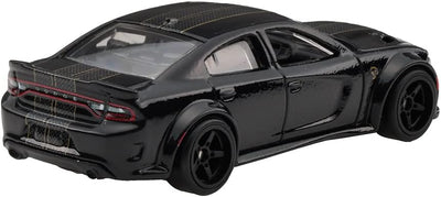 HOT WHEELS PREMIUM FAST & FURIOUS DODGE CHARGER SRT HELLCAT WIDEBODY - Toyworld Frankston
