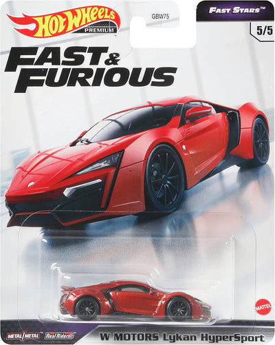 HOT WHEELS PREMIUM FAST & FURIOUS W MOTORS LYKAN HYPERSPORT - Toyworld Frankston