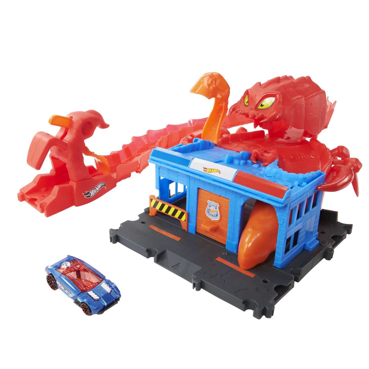 HOTWHEELS CITY SCORPION FLEX ATTACK PLAYSET - Toyworld Frankston