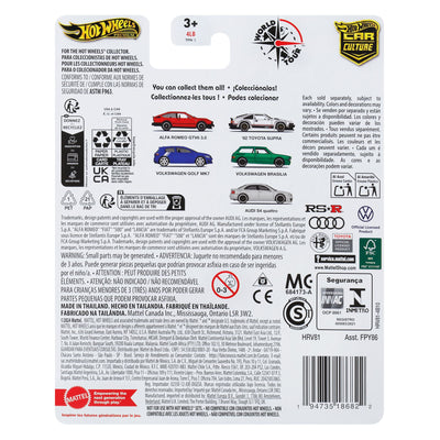 HOT WHEELS PREMIUM WORLD TOUR - AUDI S4 QUATTRO - Toyworld Frankston