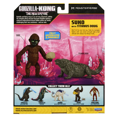GODZILLA x KONG - THE NEW EMPIRE - SUKO WITH TITANUS DOUG - Toyworld Frankston