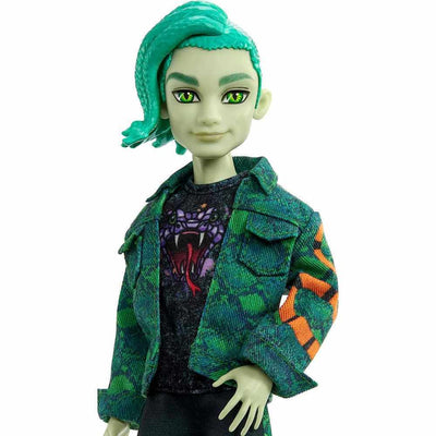 MONSTER HIGH DOLL DEUCE GORGON WITH PET AND ACCESSORIES - Toyworld Frankston