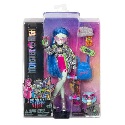 MONSTER HIGH DOLL GHOULIA YELPS WITH PET AND ACCESSORIES - Toyworld Frankston