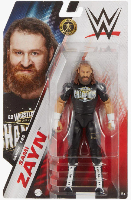 WWE BASIC FIGURE SERIES #145 SAMI ZAYN ACTION FIGURE - Toyworld Frankston