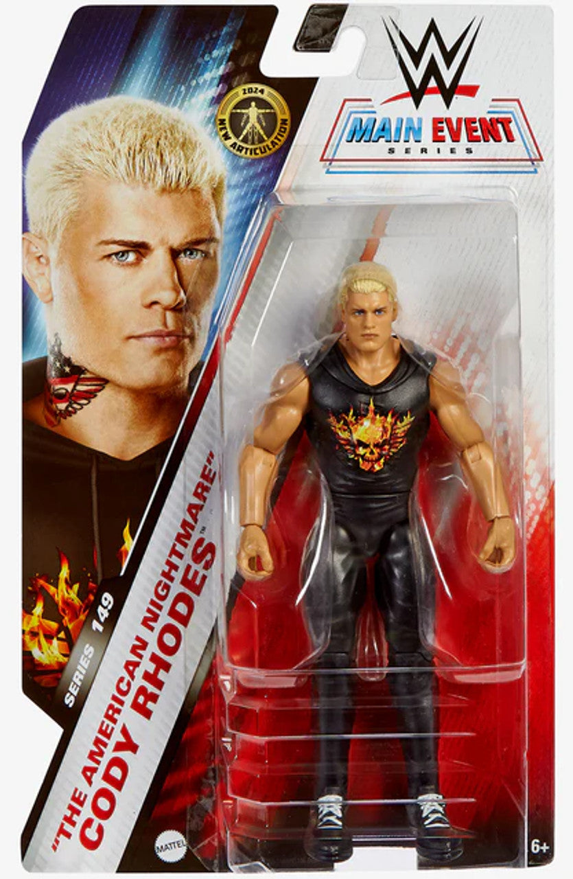 WWE BASIC SERIES #149 – THE AMERICAN NIGHTMARE - CODY RHODES ACTION FIGURE - Toyworld Frankston