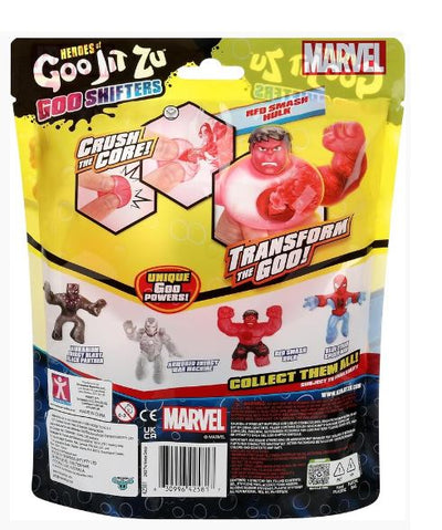 HEROES OF GOO JIT ZU - GOO SHIFTERS - RED SMASH HULK - Toyworld Frankston